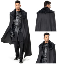 Laden Sie das Bild in den Galerie-Viewer, Game of Thrones GoT Jon Snow Jon Schnee Nacht Seher Outfit Cosplay Kostüm