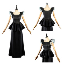 Laden Sie das Bild in den Galerie-Viewer, Akane Kurokawa schwarz Kleid Oshi no Ko Akane Cosplay Outfit	