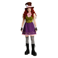 Laden Sie das Bild in den Galerie-Viewer, Alice lila Kostüm Set Alice in Wonderland Alice Cosplay Outfit