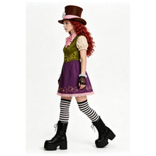 Laden Sie das Bild in den Galerie-Viewer, Alice lila Kostüm Set Alice in Wonderland Alice Cosplay Outfit
