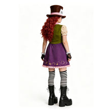 Laden Sie das Bild in den Galerie-Viewer, Alice lila Kostüm Set Alice in Wonderland Alice Cosplay Outfit