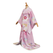 Laden Sie das Bild in den Galerie-Viewer, Angel Dust rosa Kimono Hazbin Hotel 2025 Angel Cosplay Kostüm