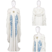 Laden Sie das Bild in den Galerie-Viewer, Attack of the Clones Padme Amidala weiß Kostüm Set Cosplay Outfits