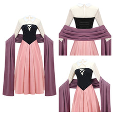 Laden Sie das Bild in den Galerie-Viewer, Aurora Kleid Sleeping Beauty Dornröschen Aurora Cosplay Outfit