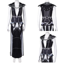 Laden Sie das Bild in den Galerie-Viewer, Baldur's Gate Shadowheart schwarz Kostüm Cosplay Outfits