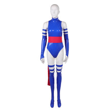 Laden Sie das Bild in den Galerie-Viewer, Betsy Braddock blau Jumpsuit X-Men '97 Psylocke Cosplay Outfit