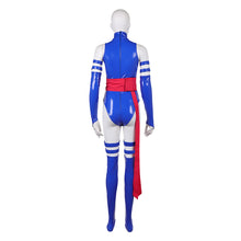 Laden Sie das Bild in den Galerie-Viewer, Betsy Braddock blau Jumpsuit X-Men '97 Psylocke Cosplay Outfit