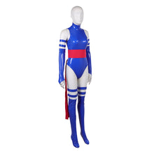 Laden Sie das Bild in den Galerie-Viewer, Betsy Braddock blau Jumpsuit X-Men '97 Psylocke Cosplay Outfit