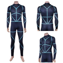 Laden Sie das Bild in den Galerie-Viewer, BLUE LOCK Yoichi Isagi blau Jumpsuit Cosplay Outfit