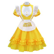 Laden Sie das Bild in den Galerie-Viewer, Chica geld Kleid Five Nights at Freddy's Chica Cosplay Outfit