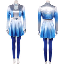 Laden Sie das Bild in den Galerie-Viewer, Chloe Charming blau Kostüm Set Descendants: Wicked Wonderland 2026 Chloe Cosplay Outfit