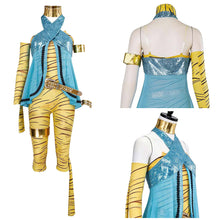 Laden Sie das Bild in den Galerie-Viewer, Cleo de Nile (G1) Kostüm Monster High Cleo Cosplay Outfit