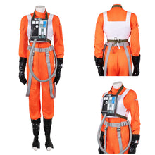 Laden Sie das Bild in den Galerie-Viewer, Colonel Ward Orange Jumpsuit The Mandalorian and Grogu Ward Cosplay Kostüm