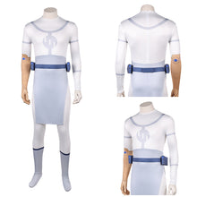 Laden Sie das Bild in den Galerie-Viewer, Conquest grau Jumpsuit Invincible Conquest Cosplay Outfit