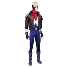 Laden Sie das Bild in den Galerie-Viewer, Cyclops blau Jumpsuit X-Men '97 2026 Scott Summers Cosplay Kostüm