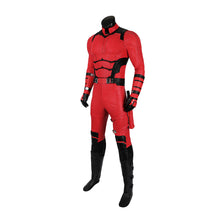 Laden Sie das Bild in den Galerie-Viewer, Daredevil: Born Again Matt Murdock rot Jumpsuit Cosplay Outfits