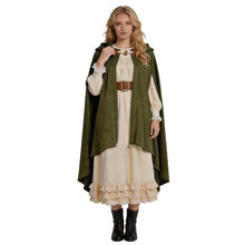 Laden Sie das Bild in den Galerie-Viewer, Der Hobbit: Eine unerwartete Reise grün Umhang Cosplay Outfit