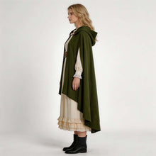 Laden Sie das Bild in den Galerie-Viewer, Der Hobbit: Eine unerwartete Reise grün Umhang Cosplay Outfit