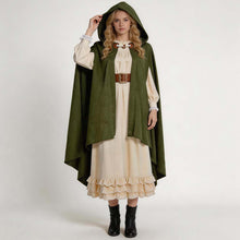 Laden Sie das Bild in den Galerie-Viewer, Der Hobbit: Eine unerwartete Reise grün Umhang Cosplay Outfit