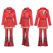 Laden Sie das Bild in den Galerie-Viewer, Descendants: Wicked Wonderland 2026 Red Kostüm Set Red Cosplay Outfit