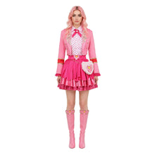 Laden Sie das Bild in den Galerie-Viewer, Descendants: Wicked Wonderland Pink Damen rosa Kostüm Set