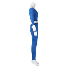 Laden Sie das Bild in den Galerie-Viewer, Die Unsichtbare (Susan Storm) blau Jumpsuit Richards Cosplay Outfits