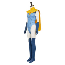 Laden Sie das Bild in den Galerie-Viewer, Dispatch Blonde Blazer Jumpsuit Mandy Cosplay Kostüm