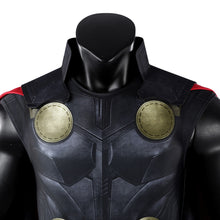 Laden Sie das Bild in den Galerie-Viewer, Doomsday Thor schwarz Kostüm Set Cosplay Outfit