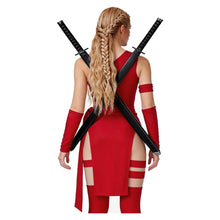 Laden Sie das Bild in den Galerie-Viewer, Elektra Natchios rot Overall Elektra Cosplay Jumpsuit