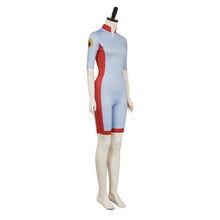 Laden Sie das Bild in den Galerie-Viewer, ELEVEN blau Jumpsuit Stranger Things Jane Hopper Cosplay Outfit
