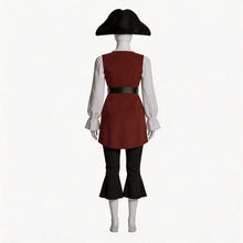 Laden Sie das Bild in den Galerie-Viewer, Elizabeth Swann Kostüm Set Pirates of the Caribbean Elizabeth Outfit