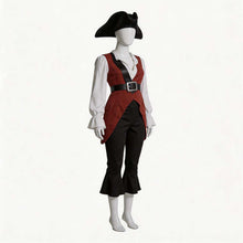 Laden Sie das Bild in den Galerie-Viewer, Elizabeth Swann Kostüm Set Pirates of the Caribbean Elizabeth Outfit