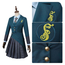 Laden Sie das Bild in den Galerie-Viewer, Elphaba Uniform Wicked for God Hexe Elphaba Cosplay Kostüm