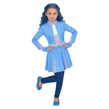 Laden Sie das Bild in den Galerie-Viewer, Evie Descendants 2026 Kostüm Set Mädchen Evie Cosplay Outfit