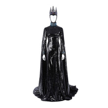 Laden Sie das Bild in den Galerie-Viewer, Evil Queen Böse Königin schwarz Kostüm Cosplay Outfits