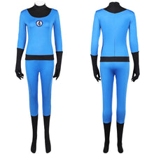 Laden Sie das Bild in den Galerie-Viewer, Fantastic Four Invisible Woman Jumpsuit Cosplay Outfits
