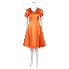 Laden Sie das Bild in den Galerie-Viewer, Frankenstein The Bride orange Kleid Cosplay Outfit