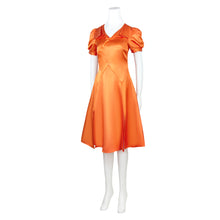 Laden Sie das Bild in den Galerie-Viewer, Frankenstein The Bride orange Kleid Cosplay Outfit