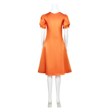 Laden Sie das Bild in den Galerie-Viewer, Frankenstein The Bride orange Kleid Cosplay Outfit