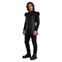 Laden Sie das Bild in den Galerie-Viewer, Game of Thrones Jon Snow schwarz Kostüm Set 