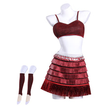 Laden Sie das Bild in den Galerie-Viewer, Gazelle rot Bühnenkostüm Zoomania Gazelle Cosplay Outfits