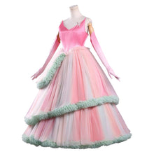 Laden Sie das Bild in den Galerie-Viewer, Glinda rosa Kleid Wicked Teil 2 Glinda for Good Cosplay Kostüm