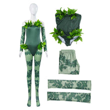 Laden Sie das Bild in den Galerie-Viewer, Harley Quinn Poison Ivy aka Pamela Isley Jumpsuit Cosplay Kostüm