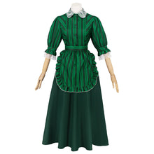 Laden Sie das Bild in den Galerie-Viewer, Haunted Mansion Maid grün Dienstmädchen Kleid Cosplay Kostüm