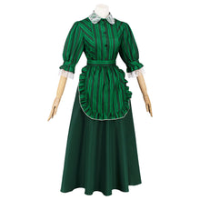 Laden Sie das Bild in den Galerie-Viewer, Haunted Mansion Maid grün Dienstmädchen Kleid Cosplay Kostüm