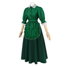 Laden Sie das Bild in den Galerie-Viewer, Haunted Mansion Maid grün Dienstmädchen Kleid Cosplay Kostüm