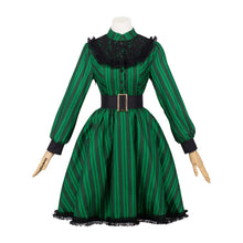 Laden Sie das Bild in den Galerie-Viewer, Haunted Mansion Maid grün Dienstmädchen Outfit Cosplay Kostüm