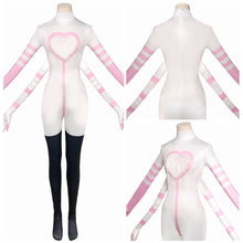 Laden Sie das Bild in den Galerie-Viewer, Hazbin Hotel 2025 Angel Dust rosa weiß Kostüm Cosplay Outfits