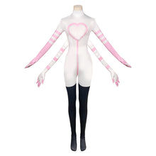 Laden Sie das Bild in den Galerie-Viewer, Hazbin Hotel 2025 Angel Dust rosa weiß Kostüm Cosplay Outfits