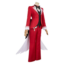 Laden Sie das Bild in den Galerie-Viewer, Hazbin Hotel 2025 Angel Dust rot Kostüm Hellaverse Cosplay Outfits